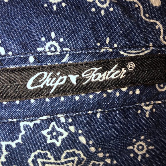 Chip Foster Reversible Hoodie Jacket Sweatshirt - Picture 7 of 8